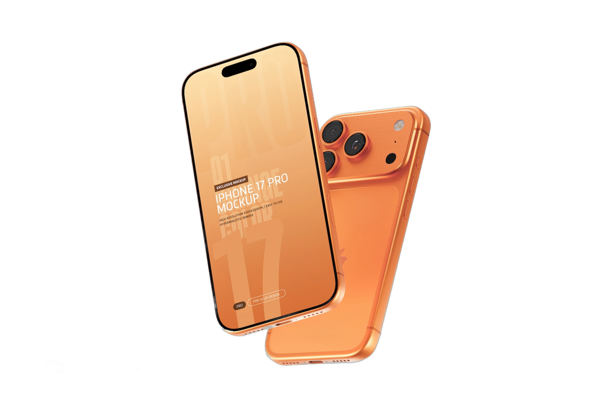 iPhone 17 Pro Max Cosmic Orange